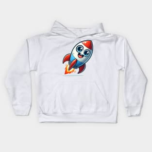 Cute Rocket Kids Hoodie